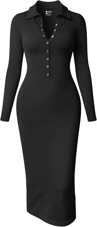 Women Long Sleeve Maxi Dress